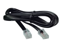 MicroConnect nätverkskabel - 3 m - svart MPK430S