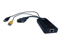 APC KVM 2G SERVER MODULE, DVI WITH VIRTUAL MEDIA AND CAC - förlängare för tangentbord/video/mus - TAA-kompatibel KVM-DVIVMCAC