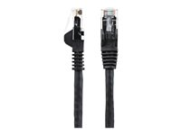 StarTech.com 10m LSZH CAT6 Ethernet Cable, 10 Gigabit Snagless RJ45 100W PoE Network Patch Cord with Strain Relief, CAT 6 10GbE UTP, Black, Individually Tested/ETL, Low Smoke Zero Halogen - Category 6 - 24AWG - patch-kabel - 10 m - svart N6LPATCH10MBK