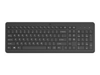 HP 225 - tangentbord - 2,5-zonslayout - hela norden - svart Inmatningsenhet 805T1AA#UUW