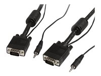 StarTech.com 15m Coax High Resolution Monitor VGA Video Cable with Audio - VGA-kabel - 15 m MXTHQMM15MA