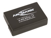 ANSMANN A-Nik EN EL 14 batteri - Li-Ion 1400-0042