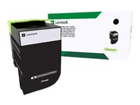 Lexmark 802SK - svart - original - tonerkassett - LCCP, LRP 80C2SK0