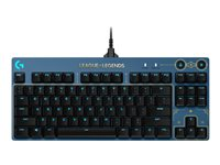 Logitech G PRO X League of Legends Edition - tangentbord - QWERTZ - tysk 920-010534