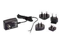 Black Box Wallmount Power Supply with Bare Leads 120-VAC/12-VDC - strömadapter - 6 Watt PS1003-R2