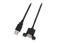 MicroConnect USB 2.0 - USB-förlängningskabel - USB till USB - 3 m USBAAF1PANEL3