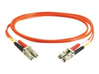 C2G LC-LC 50/125 OM2 Duplex Multimode PVC Fiber Optic Cable (LSZH) - nätverkskabel - 20 m - orange 85502