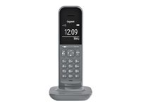 Gigaset CL390HX - trådlös telefon/VoIP-telefon med nummerpresentation - 3-riktad samtalsförmåg S30852-H2962-B103