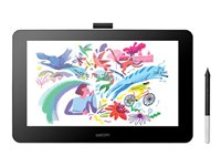 Wacom One DTC133 - digitaliserare - USB, HDMI - flintavit DTC133W0B