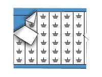 Brady Wire Marker Card Ground Symbol - lednings/kabelmärkare (förtryckt) WM-GRS-PK