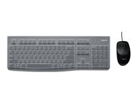 Logitech MK120 Corded Keyboard and Mouse Combo - sats med tangentbord och mus 920-010021