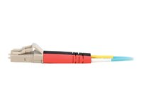 C2G LC-LC 10Gb 50/125 OM3 Duplex Multimode PVC Fiber Optic Cable (LSZH) - nätverkskabel - 20 m - havsblå 85556