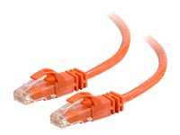 C2G Cat6 Booted Unshielded (UTP) Network Patch Cable - patch-kabel - 1.5 m - orange 83575