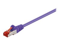 MicroConnect nätverkskabel - 5 m - lila B-FTP605P