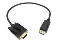 MicroConnect - videokonverterare - svart DP-VGA-MM-100