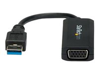 StarTech.com USB 3.0 till VGA-adapter- inbyggd installation av drivrutiner - 1920x1200 - USB/VGA-adapter - USB typ A till HD-15 (VGA) - 19.5 m USB32VGAV