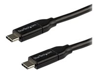 StarTech.com USB C To USB C Cable - 10 ft / 3m - USB-IF Certified - 5A PD - USB 2.0 - USB Type C Charging Cable - USB C Fast Charge Cable (USB2C5C3M) - USB typ C-kabel - 24 pin USB-C till 24 pin USB-C - 3 m USB2C5C3M