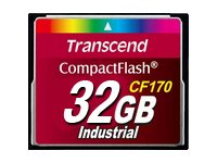Transcend CF170 Industrial - flash-minneskort - 32 GB - CompactFlash TS32GCF170
