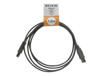 Belkin PRO Series - USB-kabel - USB till USB typ B - 1.8 m F3U133R1.8M