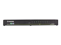 Black Box SECURE NIAP - Single-Head - omkopplare för tangentbord/video/mus/ljud - 8 portar - TAA-kompatibel SS8P-SH-DVI-UCAC