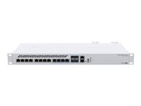 MikroTik Cloud Router Switch CRS312-4C+8XG-RM - switch - 12 portar - Administrerad - rackmonterbar CRS312-4C+8XG-RM