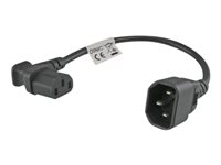 MicroConnect - strömadapter - power IEC 60320 C13 till IEC 60320 C14 - 30 cm PEA1416