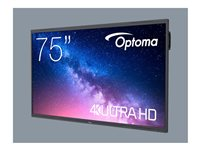 Optoma Creative Touch 5753RK 5-Series - 75" LED-bakgrundsbelyst LCD-skärm - 4K - för interaktiv kommunikation H1F0C0OBW101