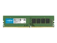 Crucial - DDR4 - modul - 4 GB - DIMM 288-pin - 2400 MHz / PC4-19200 - ej buffrad CT4G4DFS824AT