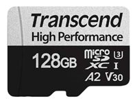 Transcend High Performance 330S - flash-minneskort - 128 GB - mikroSDXC UHS-I TS128GUSD330S