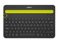 Logitech Multi-Device K480 - tangentbord - tysk - svart Inmatningsenhet 920-006350