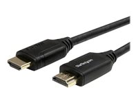 StarTech.com Premium Höghastighets HDMI-kabel med Ethernet - 4K 60 Hz - 2 m - HDMI-kabel med Ethernet - 2 m HDMM2MP