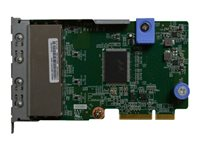 Lenovo ThinkSystem - nätverksadapter - LAN-on-motherboard (LOM) - Gigabit Ethernet x 4 7ZT7A00545
