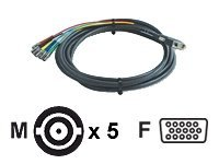 Extron SYF BNCM - VGA-kabel - 15 cm 26-534-01