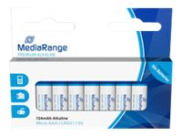 MediaRange Premium batteri - 10 x AAA - alkaliskt MRBAT102