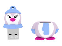 EMTEC Animalitos Marine Range M336 Miss Penguin - USB flash-enhet - 16 GB ECMMD16GM336