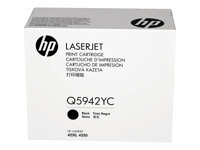 HP Q5942YC - Extra High Capacity - svart - original - LaserJet - tonerkassett (Q5942YC) - Contract Q5942YC