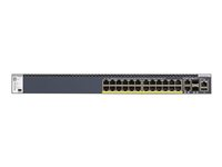 NETGEAR M4300-28G-PoE+ - switch - 28 portar - Administrerad - rackmonterbar GSM4328PB-100NES