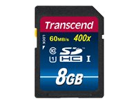Transcend Premium - flash-minneskort - 8 GB - SDHC UHS-I TS8GSDU1