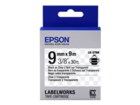 Epson LabelWorks LK-3TBN - etiketttejp - 1 kassett(er) - Rulle (0,9 cm x 9 m) C53S653004