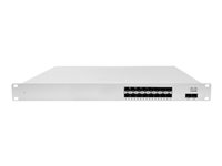 Cisco Meraki Cloud Managed Ethernet Aggregation Switch MS410-16 - switch - 16 portar - Administrerad - rackmonterbar MS410-16-HW