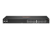 HPE Aruba 6000 24G 4SFP Switch - switch - 24 portar - Administrerad - rackmonterbar R8N88A