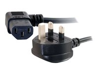 C2G Universal Power Cord - strömkabel - BS 1363 till power IEC 60320 C13 - 5 m 88522