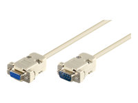 MicroConnect - seriell förlängningskabel - DB-9 till DB-9 - 5 m SCSEHN5