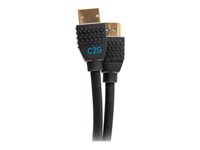 C2G 2ft Performance Ultra High Speed HDMI Cable 2.1 w/ Ethernet - 8K 60Hz - HDMI-kabel med Ethernet - 60 cm C2G10452