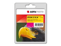 AgfaPhoto - magenta - kompatibel - bläckpatron (alternativ för: Epson 27XL, Epson C13T27134010, Epson T2713) APET271MD