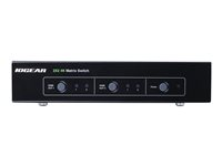 IOGEAR GHMS8422 2x2 4K HDMI Matrix Switch - video-/ljudomkopplare GHMS8422