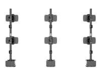 Multibrackets M - monteringssats - för 6 LCD-bildskärmar - svart 7350105212741