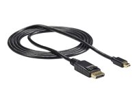 StarTech.com 3 ft Mini DisplayPort to DisplayPort 1.2 Cable 4k - DisplayPort-kabel - 0.9 m MDP2DPMM3