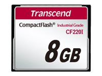 Transcend CF220I Industrial Grade - flash-minneskort - 8 GB - CompactFlash TS8GCF220I