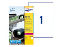 Avery Heavy Duty Laser Labels - etiketter - 20 stk - A4 L4775-20
